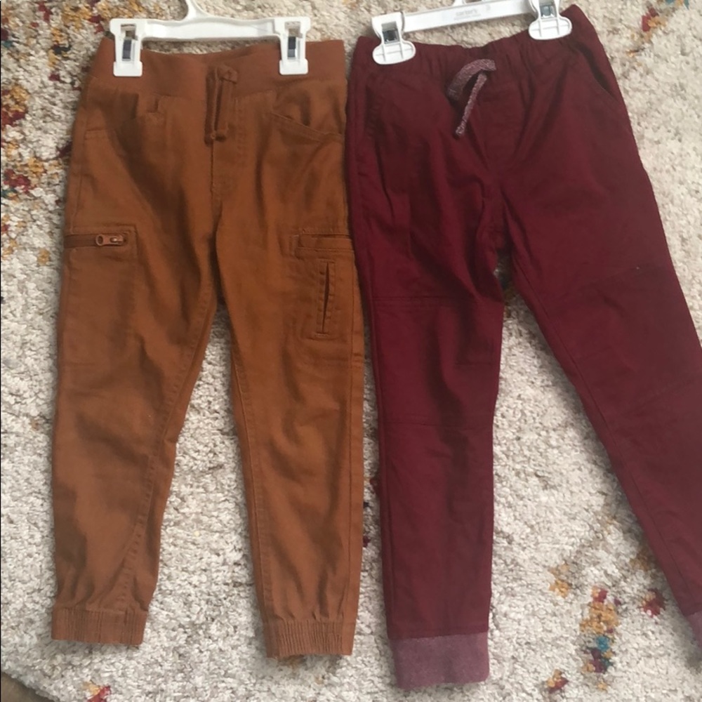 Two pairs of joggers size 4/5T